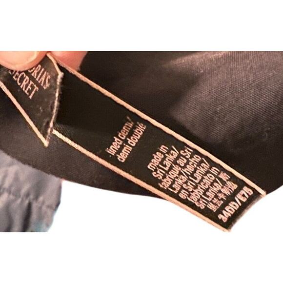 Victoria's Secret Bra Push Up Plunge Black Oil Snake Print Women's Size 34DD - Picture 5 of 5